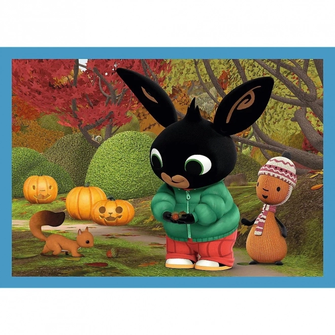 TREFL Puzzle Bing: Jahreszeiten 4-in-1 Set