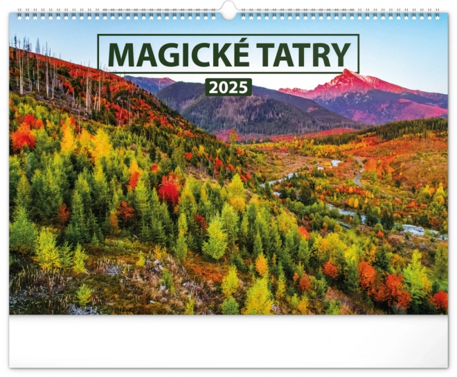 Notique Wandkalender Magische Tatra 2025, 48 x 33 cm