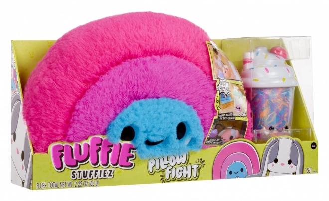 Fluffie Stuffiez Regenbogen Kuschelkissen