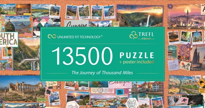 Puzzle TREFL Eine Reise von tausend Meilen