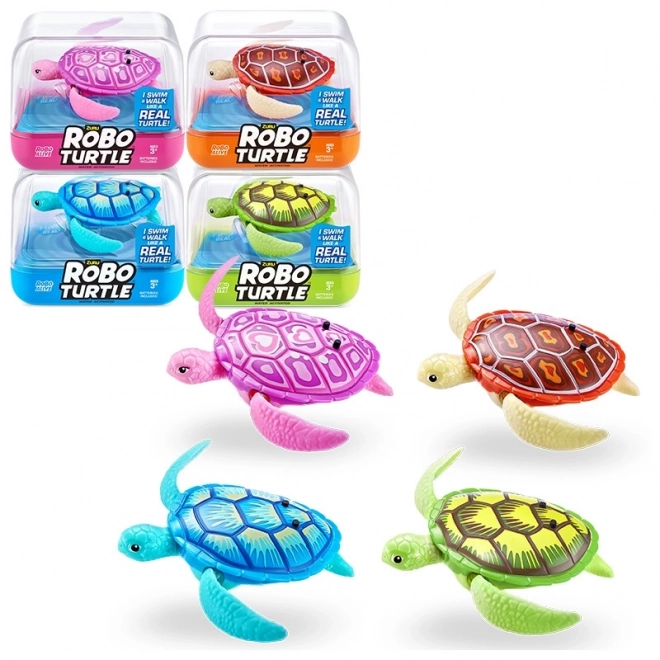 Schwimmende Robo Turtle Figur von ZURU