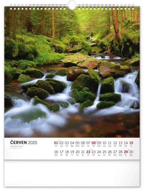 Wandkalender Šumava 2025