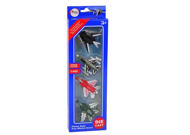 Jetflugzeuge Mini-Set 4 St.