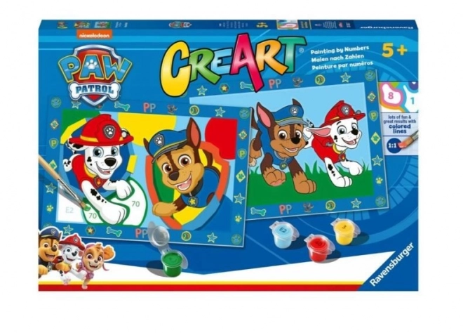 Malset für Kinder CreArt Junior - PAW Patrol