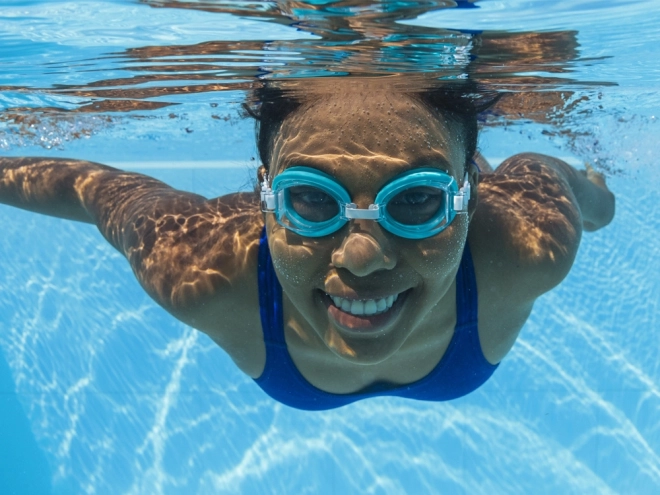 Bestway Schwimmbrille Aqua Burst Essential für Erwachsene und Jugendliche – grün