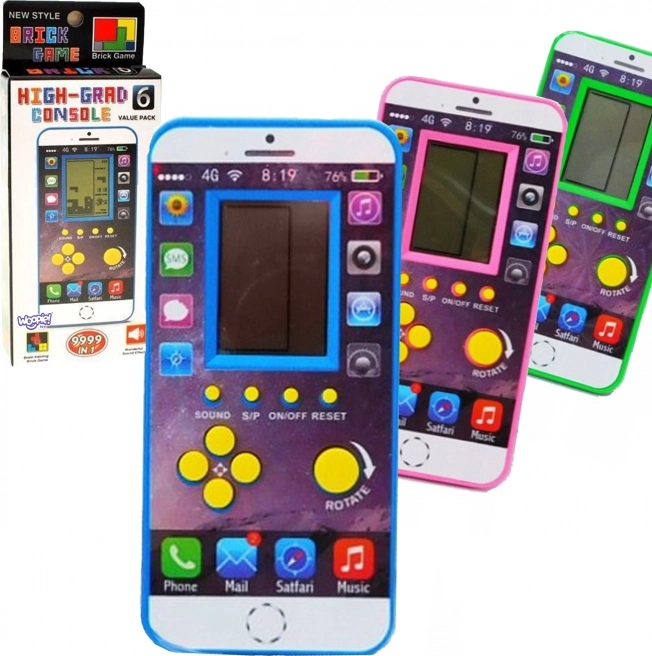 Woopie Elektronisches Taschen-Spiel Mini Tetris