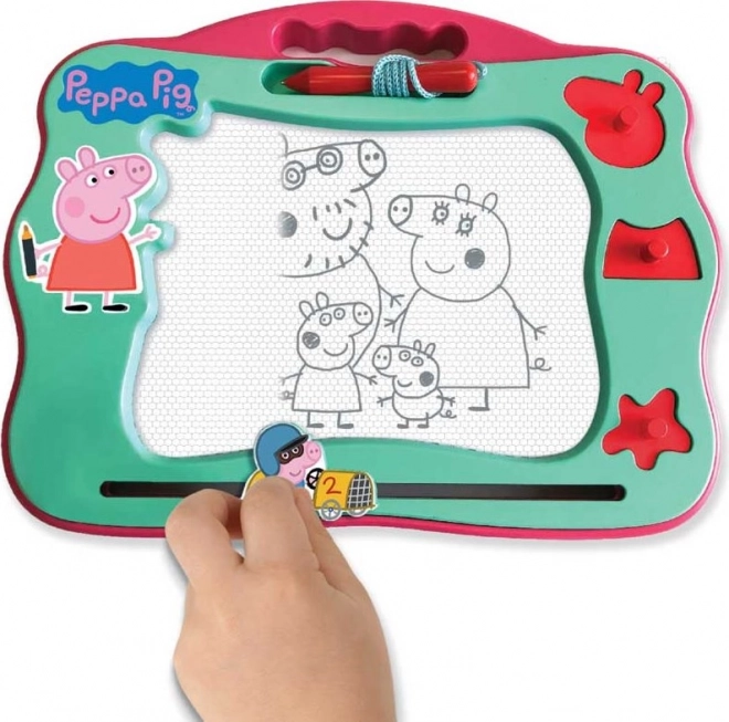 Magnetische Zeichentafel mit Peppa Pig