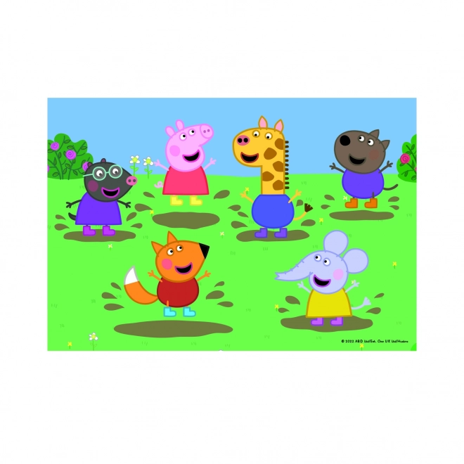 Peppa Wutz und Freunde Puzzle - 2x48 Teile