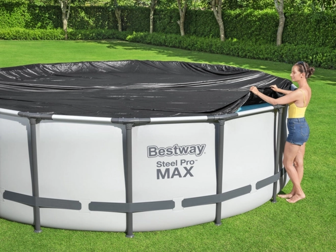 Bestway Abdeckplane für runden Pool 457 cm