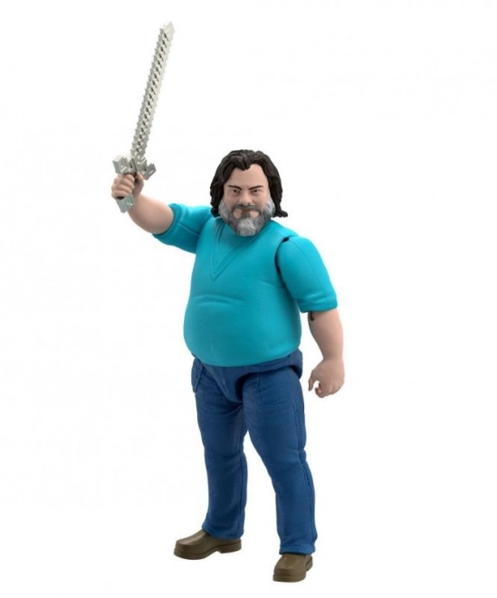 Filmfigur aus Minecraft groß