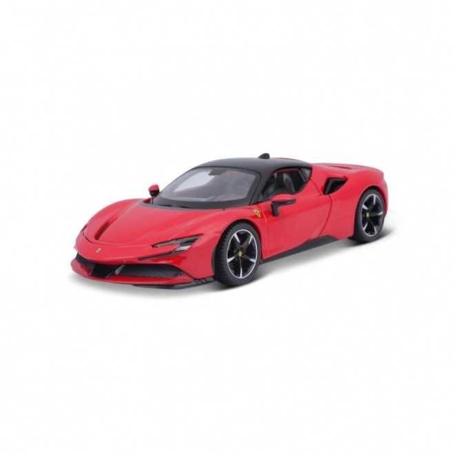 Bburago Ferrari SF90 Stradale Rot Modellauto 1:24