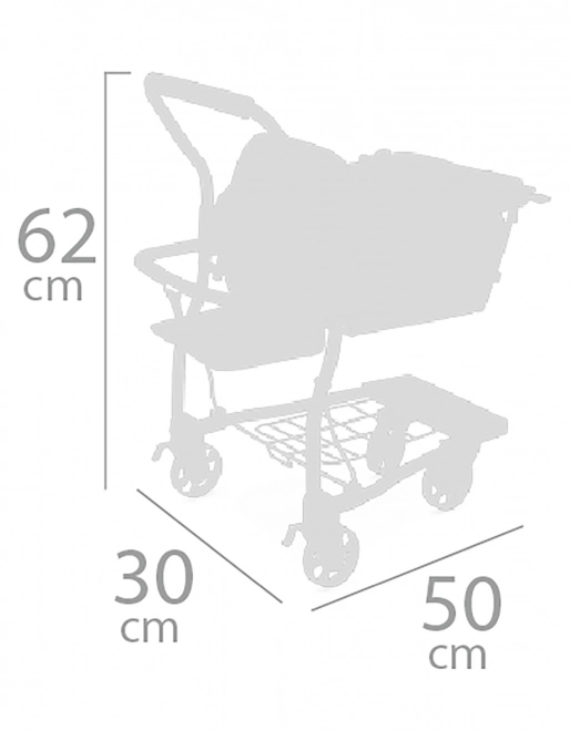 Pojí nákupstrolley 2 in 1 mit Früchten KOALA