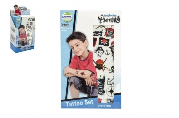 Tattoo-Set im Beutel 15x25cm 3 Arten