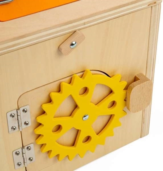 Bigjigs Toys Aktivitätstafel Haus für Kinder