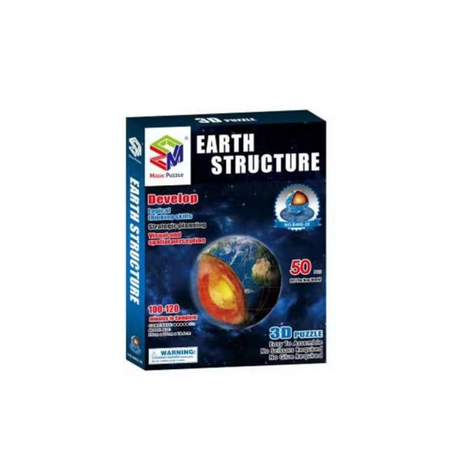 3d bildungspuzzle erde