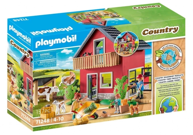 Playmobil Gutsbetrieb mit Tieren