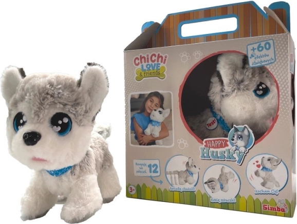 Interaktives Maskottchen ChiChi Love Happy Husky