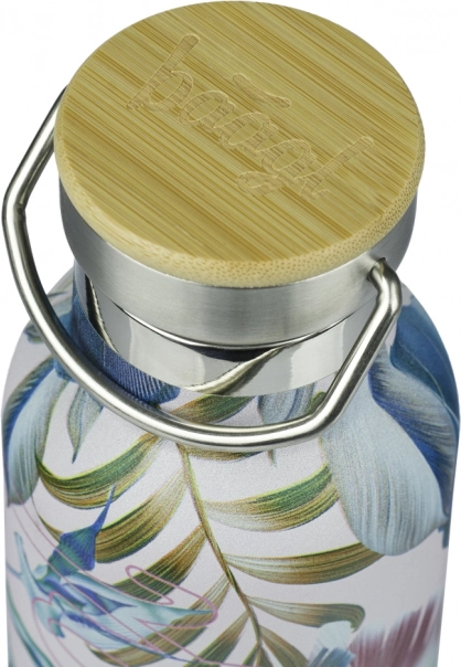Thermoflasche mit Bambusdeckel Leafs 500 ml