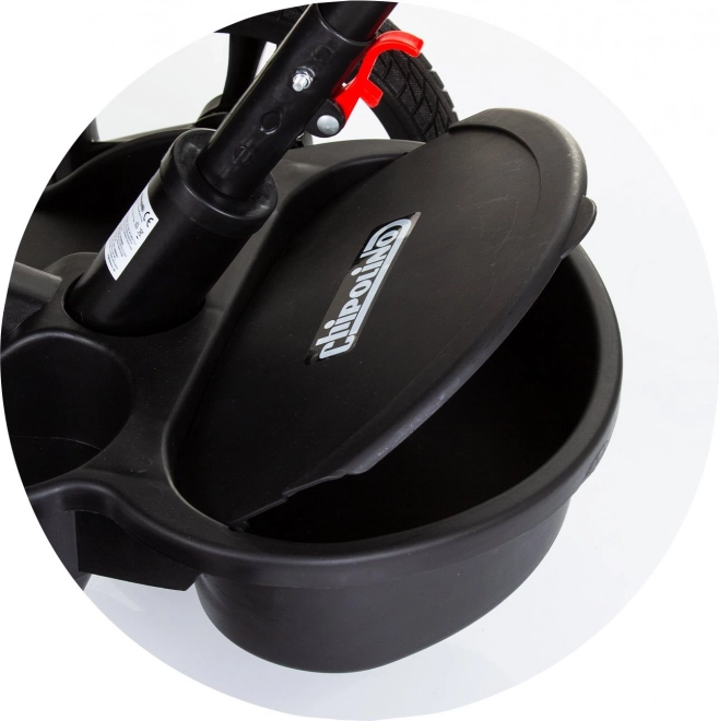 Chipolino Dreirad mit Verdeck Be Active 2-in-1 Obsidian