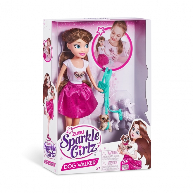 Sparkle Girlz Puppen Set mit Hunden