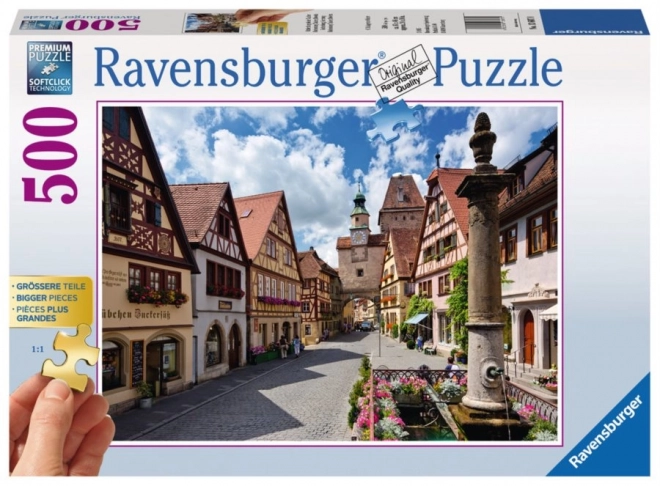 Ravensburger Puzzle Rothenburg o.d.T. 500 Teile