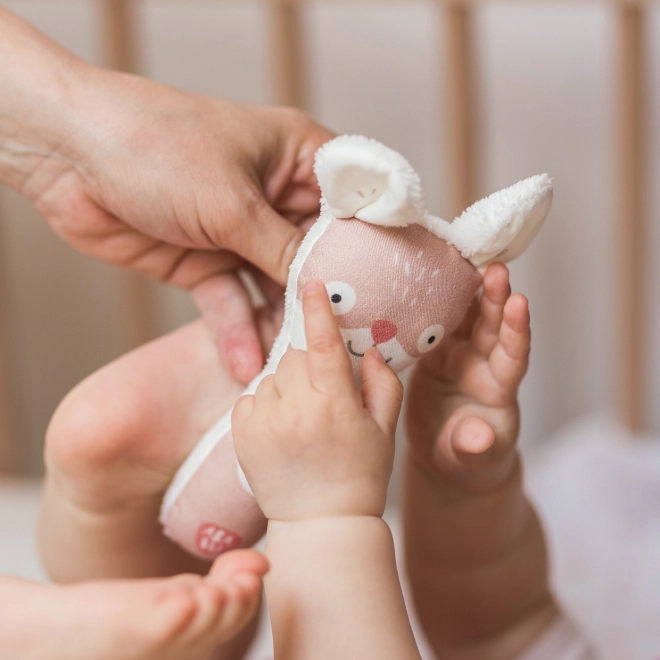 Ababu Kinderwagen-Spielzeug Rassel Maus