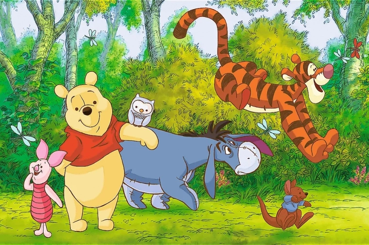 Puzzle Winnie Puuh Honiggeschmack 60 Teile TREFL