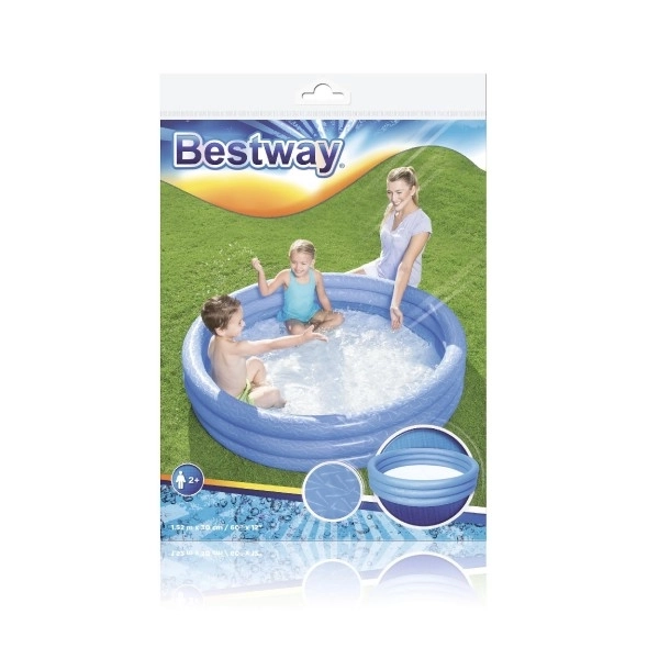 Aufblasbarer roter Kinderpool 152x30cm Bestway