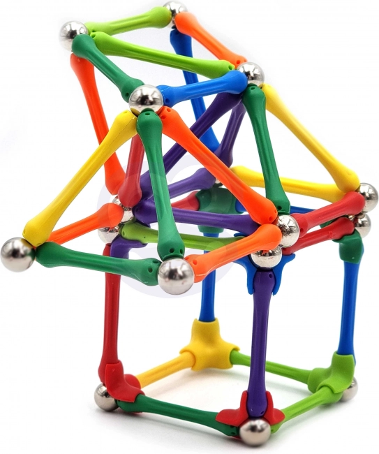 Magnetische Bausteine Woopie Kreatives Puzzle 180 Stk