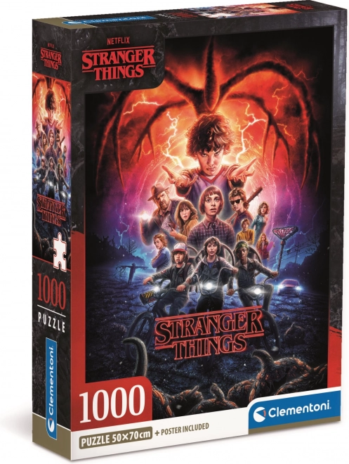 Clementoni Puzzle Stranger Things 2.Serie 1000 Teile