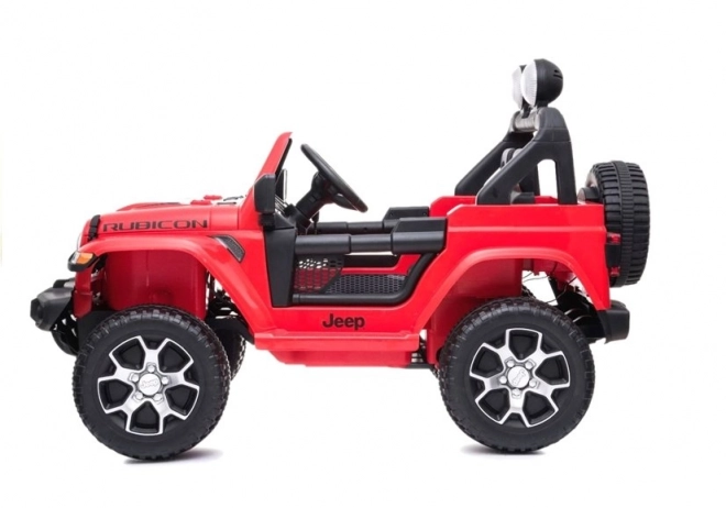 Jeep Wrangler Rubicon Elektroauto Rot
