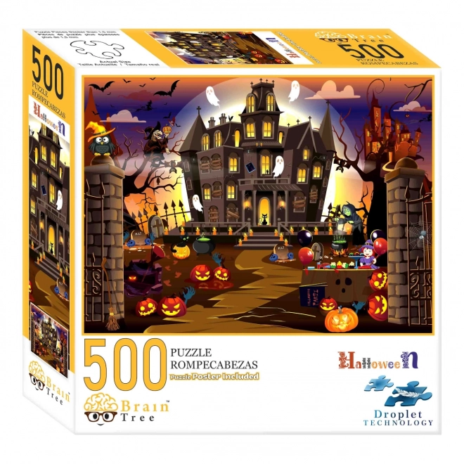 Brain Tree Puzzle Halloween 500 Teile