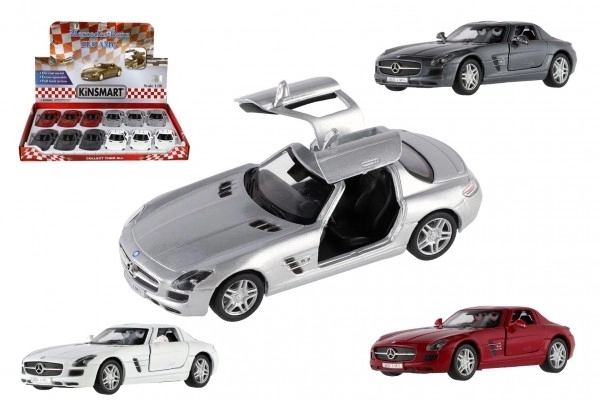 Modellauto Mercedes-Benz SLS AMG 13cm mit Rückzug
