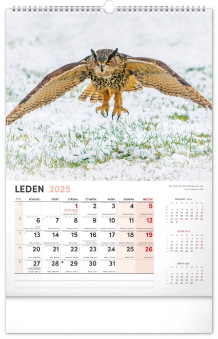 Wandkalender Jagd 2025