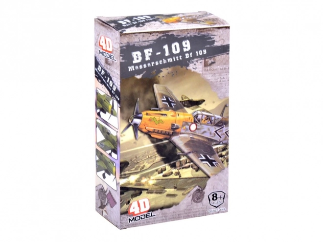 Plastikmodellflugzeug BF-109 zum Zusammenbauen 1:48