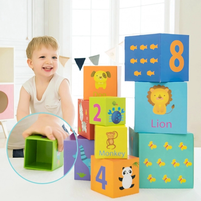 Magic Box Blöcke Puzzle Turm - Classic World
