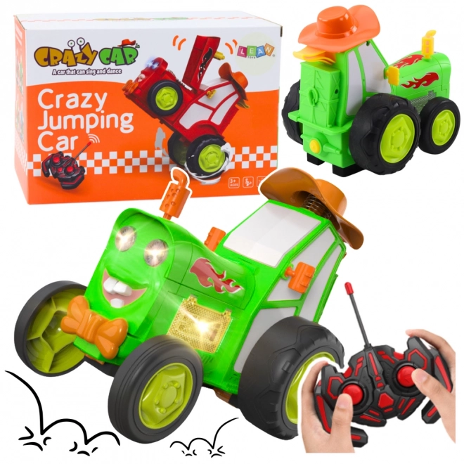 Ferngesteuerter Springender Traktor Grün