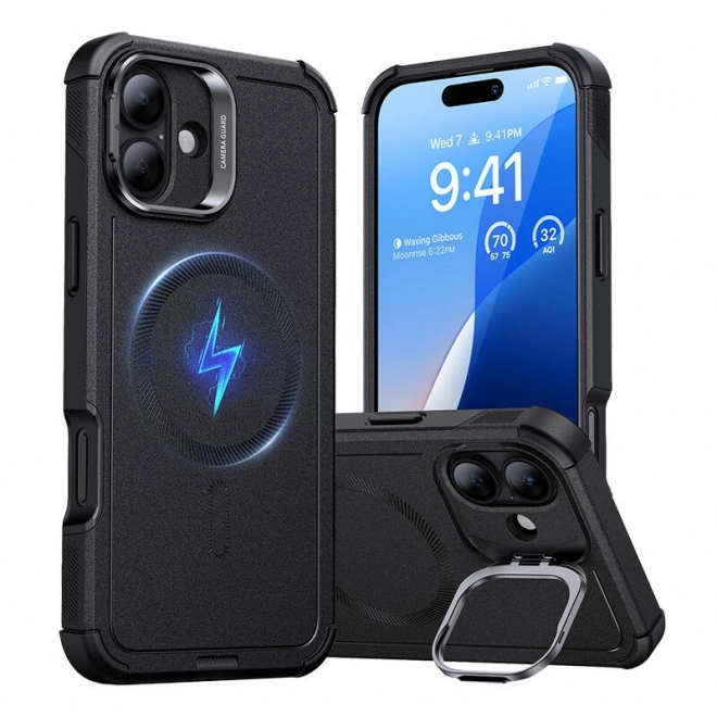 Robuste Handyhülle mit Ständer für iPhone 16 Plus