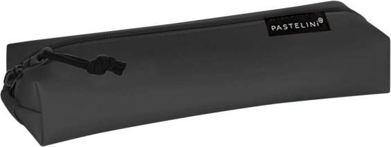 Weites Etui mit elastischem Gummi PASTELINI Schwarz