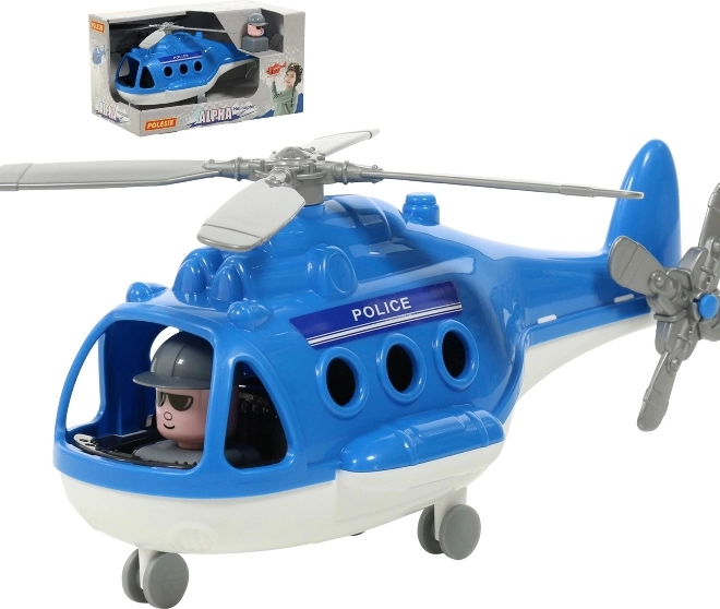 Polizei-Helikopter Alfa