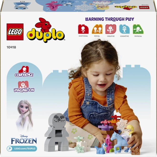 Elsa und Bruni im Zauberwald von LEGO DUPLO Disney