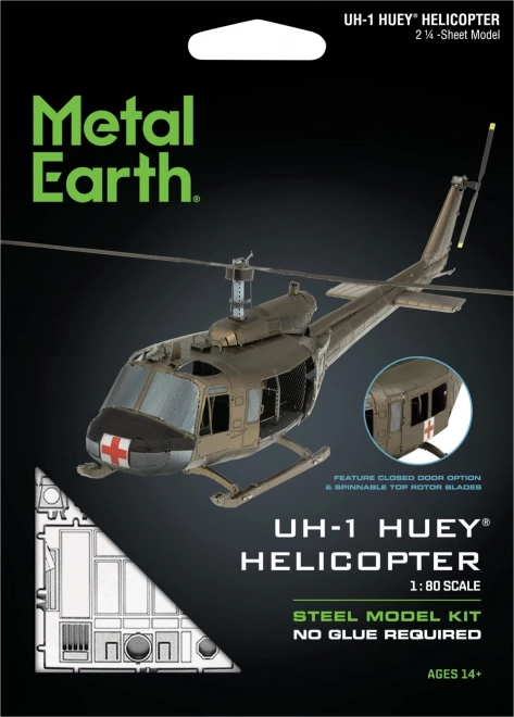 3D Puzzle Hubschrauber UH-1 Huey