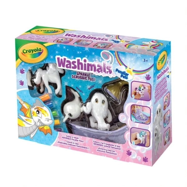 Kreativset Märchentierfiguren zum Ausmalen Washimals