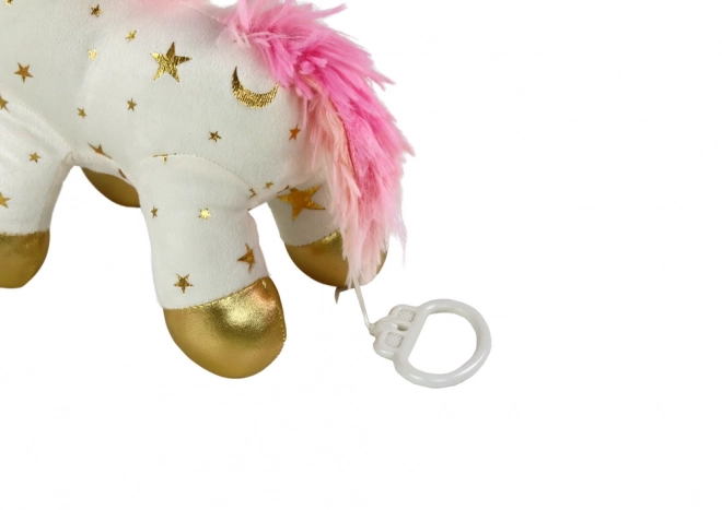 Einschlafhilfe Plüsch Einhorn mit Schlaflied Set