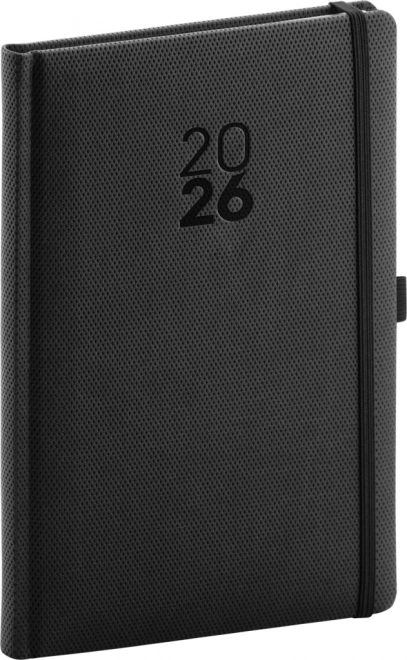 Wochenkalender Diamante 2026 Schwarz