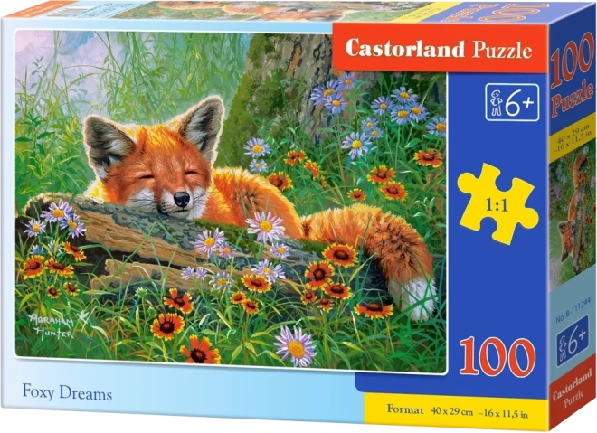Puzzle mit 100 Teilen Foxy Dreams