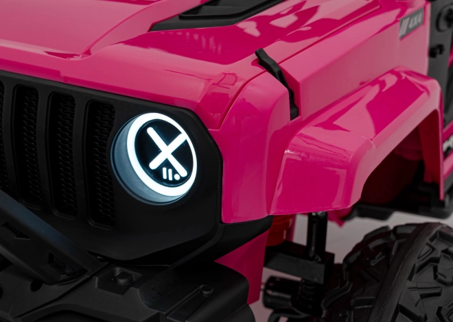 Offroad rosa elektrisches Kinderauto
