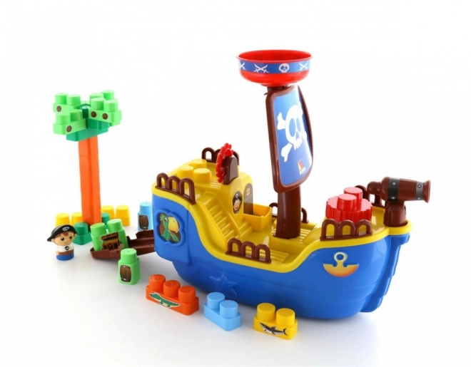 Bausatz Piratenschiff - 30 Teile