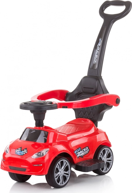 CHIPOLINO Rutscher mit Schiebestange Turbo – Rot