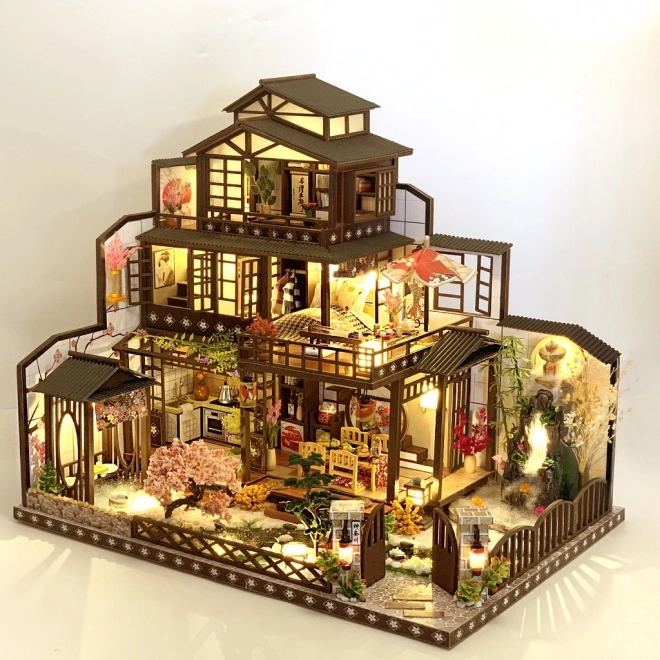 Miniaturhaus Prunkvolle Kirschblütenvilla